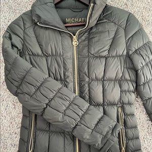 Michael Kors packable down fill jacket